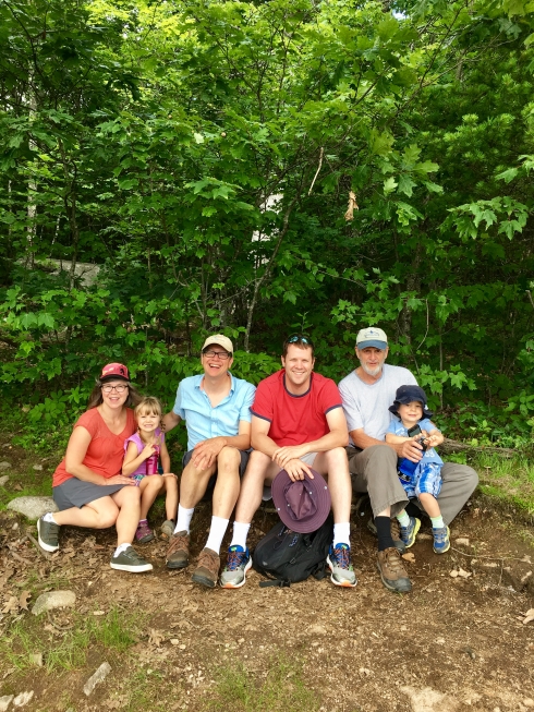 Family New England Hike