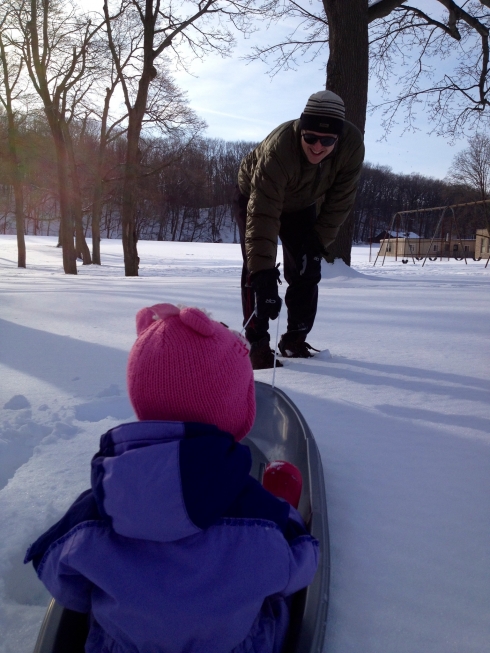 Sled ride